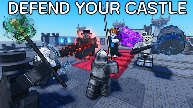 Be The Final Boss Roblox gameplay — defend your castle as the final boss